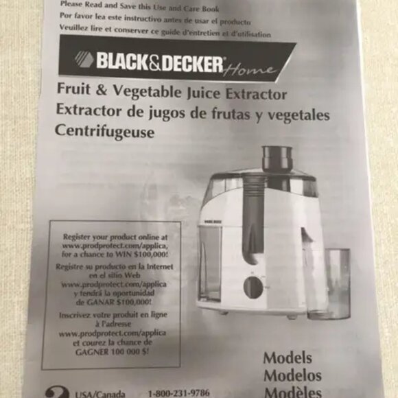 Black & Decker juice extractor - Picture 4 of 4